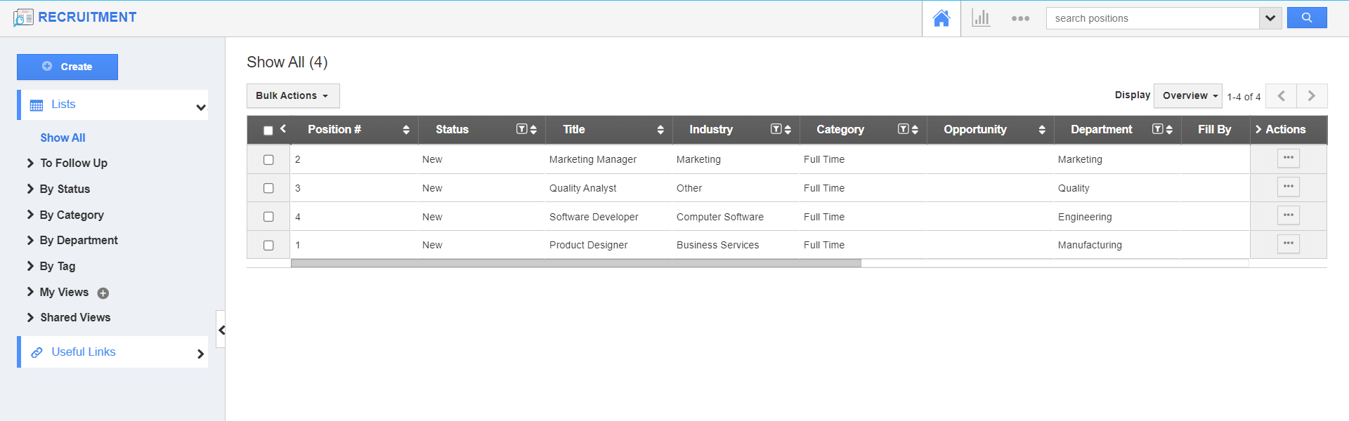 Recruitment - View Final SS